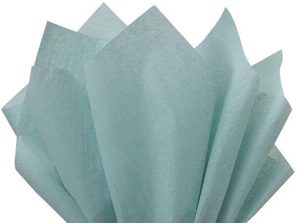 Blue Haze Tissue Paper Squares, Bulk 100 Sheets, Premium Gift Wrap